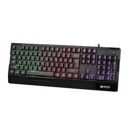 HIPER Клавиатура +мышь TRIBUTE-2 Black USB (TRIBUTE-2)