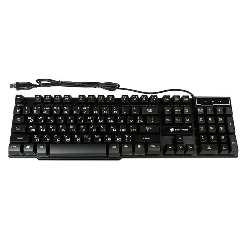 Мультимедийная игровая клавиатура Dialog KGK-15U Black