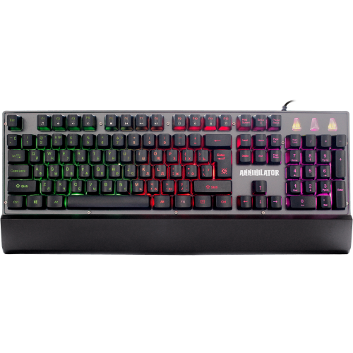 Проводная игровая клавиатура Defender Annihilator GK-013 RU,RGB подсветка