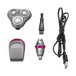 GALAXY Бритва аккумуляторная с насадками GL4210