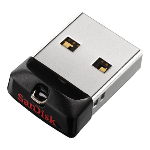Флеш Диск SANDISK 64Gb Cruzer Fit SDCZ33-064G-G35 USB2.0 черный 1118718