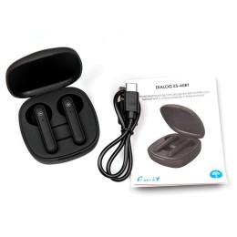 DIALOG  Bluetooth гарнитура вкладыши Emit ES-45BT Black