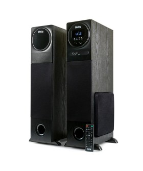 Dialog Активная акустическая стереосистема c Bluetooth, караоке, кардридером, USB портом, FM радио и пультом ДУ Progressive AP-2300 Black