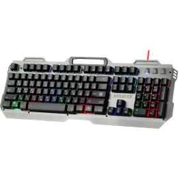 Defender Проводная игровая клавиатура Assault GK-350L RU,радужная,метал