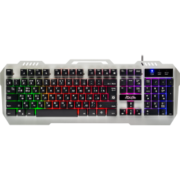 Defender Проводная игровая клавиатура Metal Hunter GK-140L RU,RGB подсветка,19 Anti-Ghost
