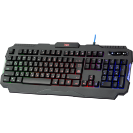 Defender Проводная игровая клавиатура Legion GK-010DL RU,RGB подсветка,19 Anti-Ghost