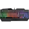 Проводная игровая клавиатура Defender GK-310L RU,RGB подсветка,19 Anti-Ghost