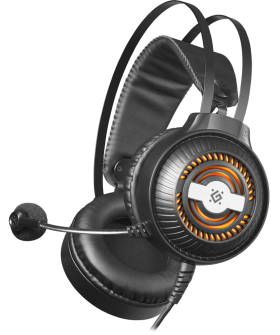 Defender Игровая гарнитура Stellar черный, провод 2.2 м Defender Игровая гарнитура Stellar черный, провод 2.2 м