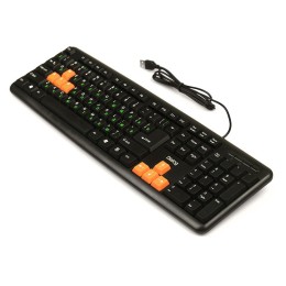 Dialog Стандартная клавиатура Standart KS-020U Black-Orange