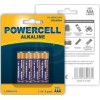 Батарейки Powercell Alkaline AAA 1.5V LR03-4B