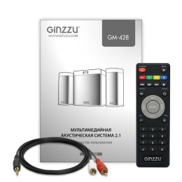 Ginzzu Акустическая система 2.1 с Bluetooth GM-428