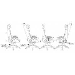 Бюрократ Кресло игровое Zombie HERO BATTLEZONE PRO