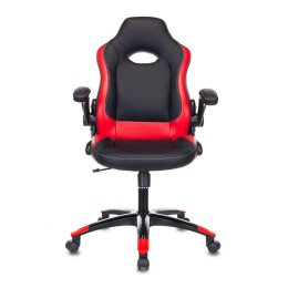 Бюрократ Кресло игровое VIKING-1N черный/красный искусственная кожа крестовина пластик 1180812