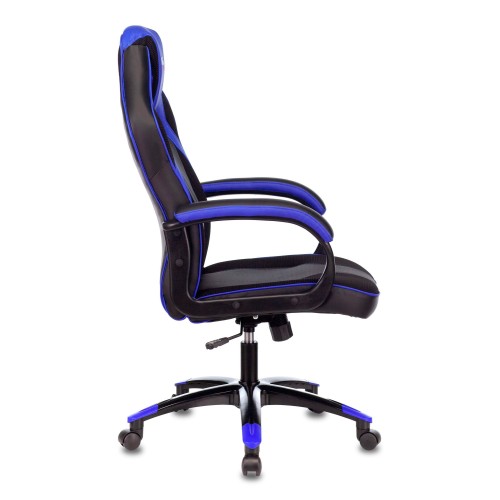 Кресло игровое  Бюрократ VIKING 2 AERO черный/синий искусст.кожа/ткань крестовина пластик 1180817
