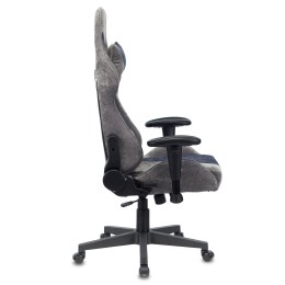 Бюрократ Кресло игровое VIKING X Fabric серый/темно-синий с подголов. крестовина пластик 1428214