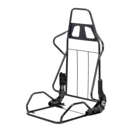 Бюрократ Кресло игровое VIKING X Fabric белый/серо-голубой с подголов. крестовина пластик 1428212