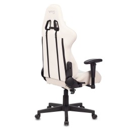 Бюрократ Кресло игровое VIKING X Fabric белый/серо-голубой с подголов. крестовина пластик 1428212