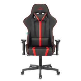 Бюрократ Кресло игровое VIKING ZOMBIE A4 черный/красный искусственная кожа с подголов. крестовина пластик 1366280