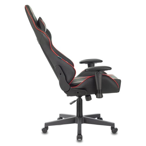 Кресло игровое Бюрократ VIKING ZOMBIE A4 черный/красный искусственная кожа с подголов. крестовина пластик 1366280