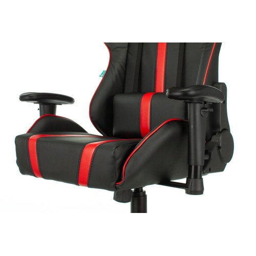 Кресло игровое Бюрократ VIKING ZOMBIE A4 черный/красный искусственная кожа с подголов. крестовина пластик 1366280