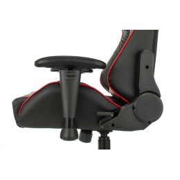 Бюрократ Кресло игровое VIKING ZOMBIE A4 черный/красный искусственная кожа с подголов. крестовина пластик 1366280