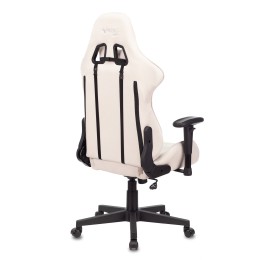 Бюрократ Кресло игровое VIKING X Fabric белый/зеленый с подголов. крестовина пластик 1428211