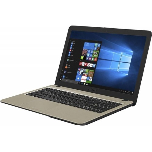 Ноутбук Asus VivoBook X540MA-GQ218T black 1366x768 (WXGA)  Intel Pentium Silver N5000; частота: 1.1 ГГц (2.7 ГГц, в режиме Turbo) память: 4Гб, SSD 256 Гб, Intel UHD Graphics 605