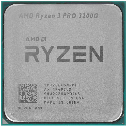 Процессор Amd Ryzen 3 PRO 3200GE AM4 YD320BC6M4MFH 1415250