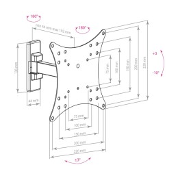 Arm media Кронштейн для телевизора MARS-3