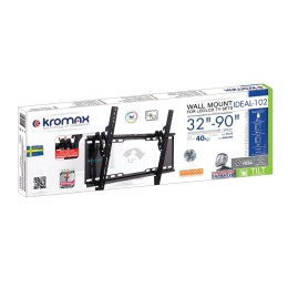 Kromax Кронштейн для телевизора 32-90 IDEAL-102 black