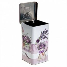 DELTA Жестяная банка Лаванда 2 П87*87h165v120-01901