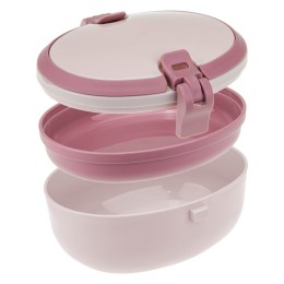 М-ПЛАСТИКА Контейнер для обеда МОРСКАЯ ВОЛНА 0,25+0,35л с ручками М 1231