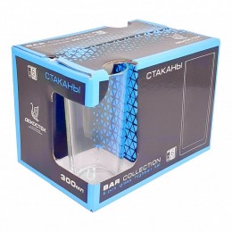 ДЕКОСТЕК Набор стаканов 300 мл 6 штук Red line 148-Д