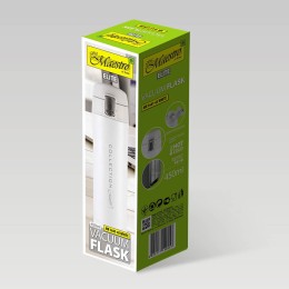 MAESTRO Термокружка 0,45л 1641-45 WHITE