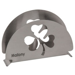 MALLONY Салфетница для бумажных салфеток стальная FOGLIO 003058