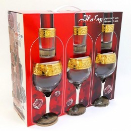 ДЕКОСТЕК Подарочный набор 12 предметов (Жасмин) гравировка, напыление металлом 12081-ГНМ