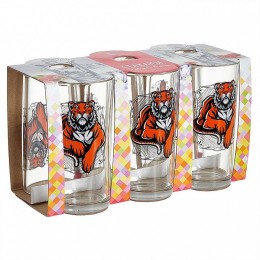 ДЕКОСТЕК Набор стаканов 250 мл 6 штук (Время тигра) 146-Д