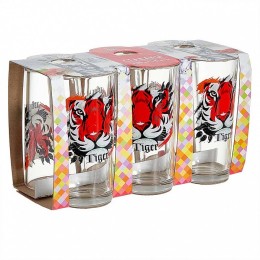 ДЕКОСТЕК Набор стаканов 250 мл 6 штук (Зов тигра) 146-Д