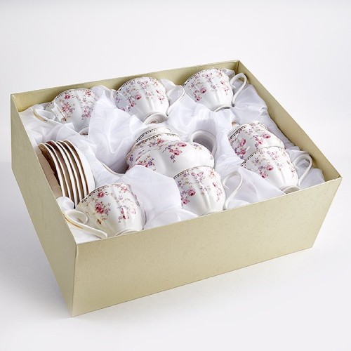 Набор чайный 14 предметов Beatrix МХ015P/14 Арабель в подарочной коробке