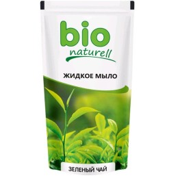 Bio Naturell Жидкое мыло Зеленый чай дой-пак 500мл