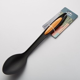 WEBBER Ложка поварская 34 см Comfort orange черная с оранжевым BE-1651Y 