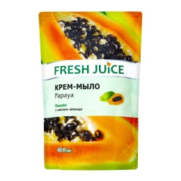 Fresh Juice Жидкое гель-мыло с увлажняющим молочком авокадо (папайя) дой-пак 460мл
