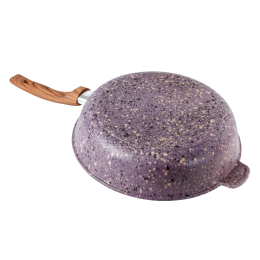 ГОРНИЦА Сковорода 28/7 см несъемная ручка, без крышки, серия Discover Lavender с2851дл
