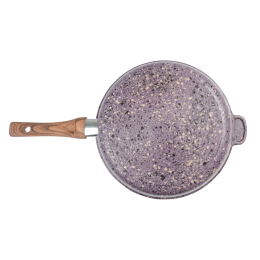 ГОРНИЦА Сковорода 28/7 см несъемная ручка, без крышки, серия Discover Lavender с2851дл