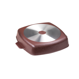 ГОРНИЦА Противень 32х32 см литые ручки без крышки (п/у) серия Шоколад п321аш