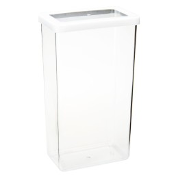 М-ПЛАСТИКА  Емкость для сыпучих 3,2л 16×10×28 см СТЕП БЕЛЫЙ М 1299