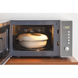 М-ПЛАСТИКА Кастрюля для СВЧ 1,6л КАПУЧИНО М 1411