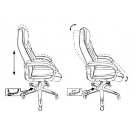 Бюрократ Кресло игровое VIKING 2 AERO BLACK