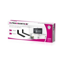 ULTRAMOUNTS Кронштейн для микроволновой печи Черный 888B