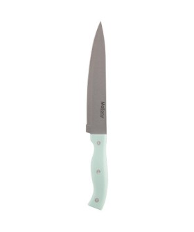 MALLONY Нож с пластиковой рукояткой MENTOLO поварской 20 см. 103509-SK